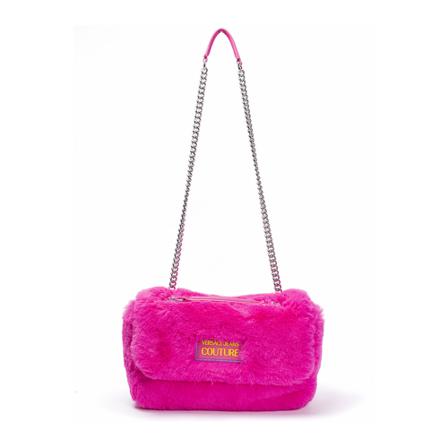 Versace Jeans Couture, Fluffy Bag Różowy, Kobieta, Rozmiar: ONE Size