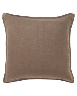 Kuddfodral enfärgad 100% lin Julie 1-pack Nougat - Svanefors
