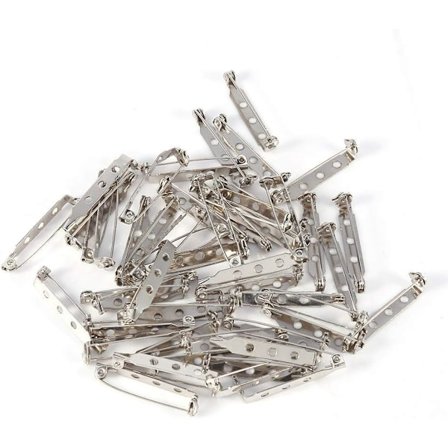 50 stk. 32MM sikkerhetsnål med lås, sikkerhetsnål, anti