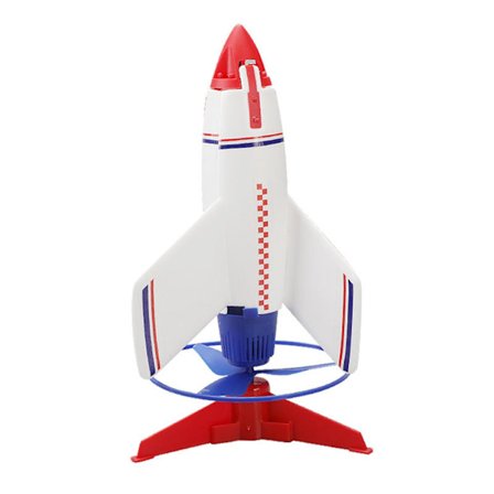 Elektrisk rumraket-affyringslegetøj - Interessant flyvende legetøj med lys til børn - Udendørslegetøj