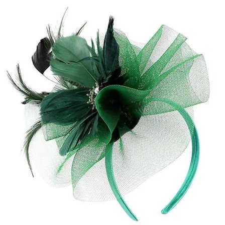 Hair Accessories for Women Wedding Guest Artificial Buckle Shape 21x19cm 1-pack