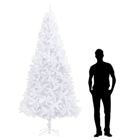 VidaXl Plastgran 300 Cm Vit - Litenleker