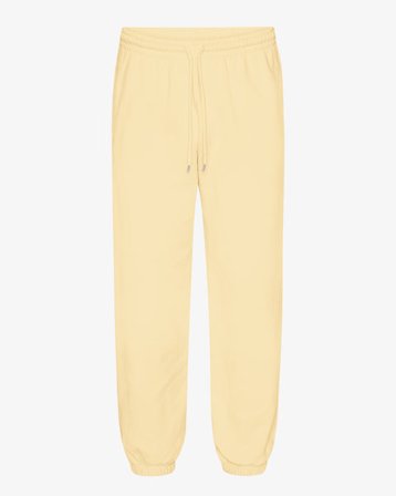 Organic Relaxed Sweatpants - Soft Yellow