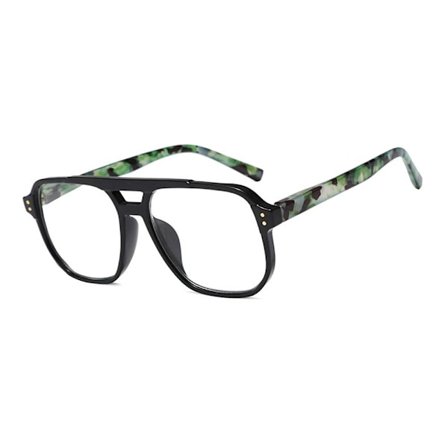 Anti-blåt lys læsebriller Firkantede briller GRØNNE