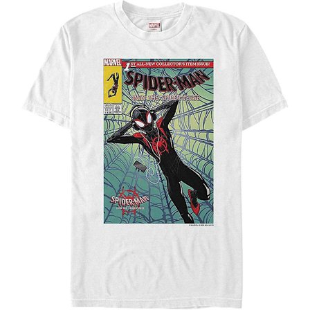Cover Spider-Man Into The Spider-Verse T-shirt