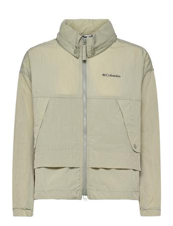Paracutie Windbreaker Outerwear Sport Jackets Beige Columbia Sportswear