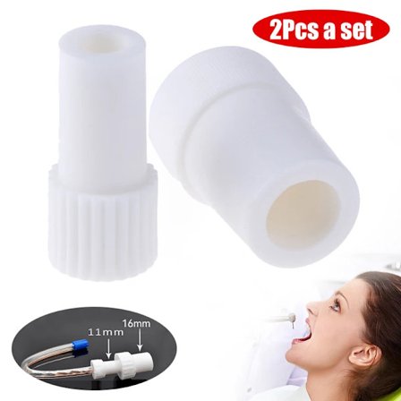 2 st/lot Engångs kirurgisk dental sugslang konverterare tandläkarverktyg saliv svivel ejektor sugadapter tips