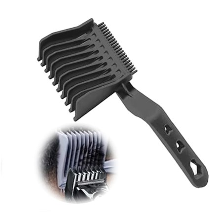 Häivytyskampa - Parturileikkurikampa, ammattimainen parturikampa, liukuvärjäyksen hiustenleikkaustyökalut, kotiin, salonkiin tai ammattikäyttöön (