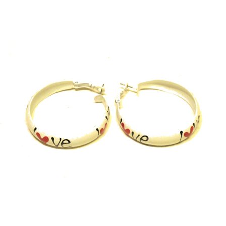 Ring øredobber - Kjærlighet