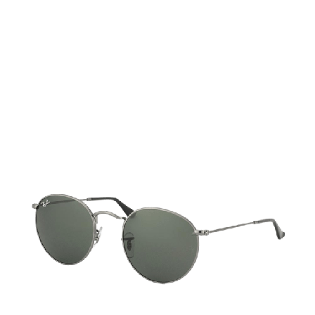 Ray-Ban 0RB3447 Round Metal Solglasögon Dam 50