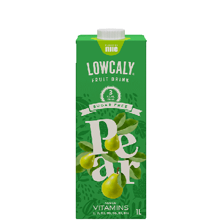 Lowcaly Fruit Drink, 1000 ml, Pear