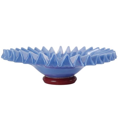 Byon Lori skål 38 cm, lyseblå/vinrød' - 'Lyseblå/ burgunder