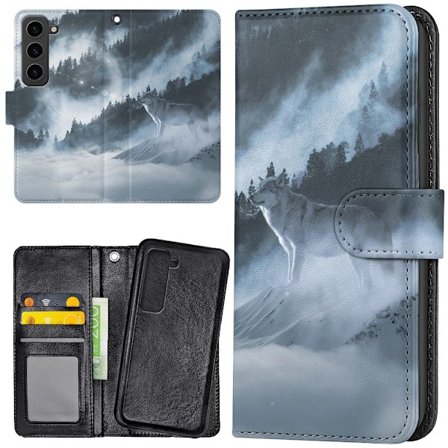 Samsung Galaxy S23 - Plånboksfodral/Skal Arctic Wolf