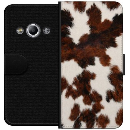 Kompatibel Tegnebogsetui til Samsung Galaxy Xcover 3 Vild natur i plettet ko-skindsmønster