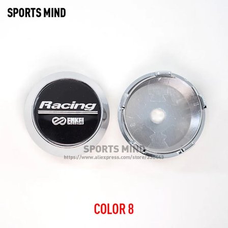 4 STK./parti 60MM Bilhjul Center Nav Kapsler til ENKEI HJUL Emblem Logo CE28 Fælg TE37 Tokyo Time Attack