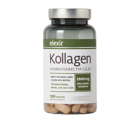 Elexir Pharma Kollagen 120 tabletter