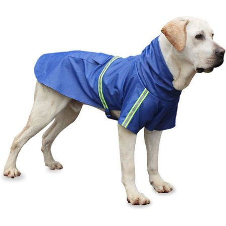 Hundregnrock med Selhål Regnjacka med Reflekterande Remsa