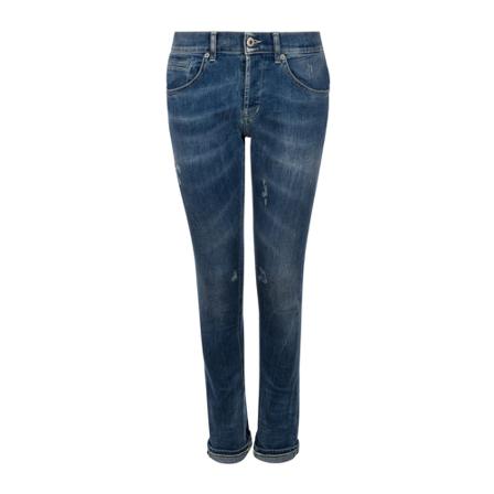 Dondup, Jeans Up 232 George Blauw, Heren, Maat:W35