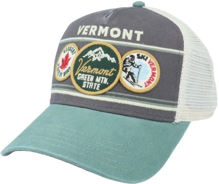 American Needle Vermont Domino Ivory/Cool Gray