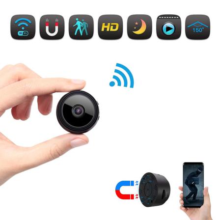 Mini Spy Camera, Wifi Wireless Micro Secret Camera