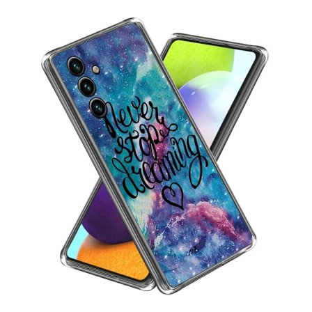 Deco Samsung Galaxy A35 kotelot - Never Stop Dreaming