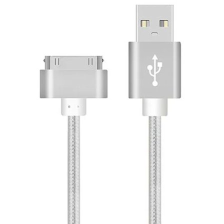 USB-kabel Snabbladdning kompatibel Apple iPhone 4 4s 3GS 3G iPad 1 2 3 iPod Nano touch 30-stifts Original Laddare Adapter Data Synk Kabel