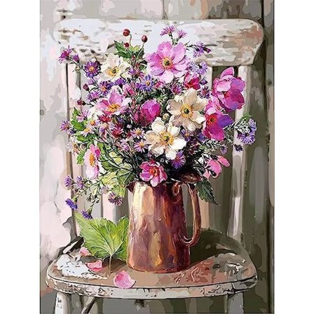 Diamantmaling DIY Full Diamant Dekorativt Kunstverk - DW6162