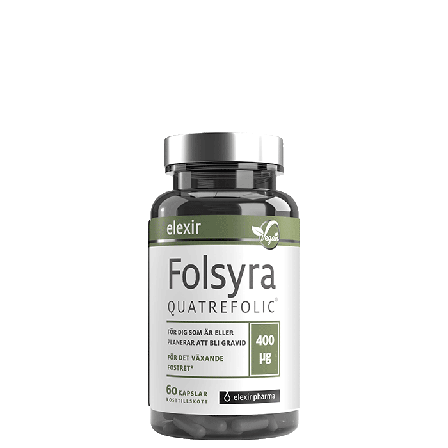 Elexir Pharma Folsyra 60 kapslar