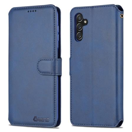 Sileä Yazunshi-lompakkokotelo - Samsung Galaxy A13 5G Blå