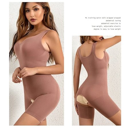 Dam Öppen Gren Kompression Slimmande Body Shapewear Korsett Kroppsformare Modellerande Underkläder Höftlyftare Magekontroll Trosor