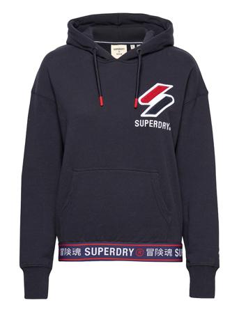 Sportstyle Chenille Hood Blue Superdry