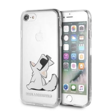 Karl Lagerfeld Skal iPhone 7/8/SE 2020 Choupette Fun - Transpare