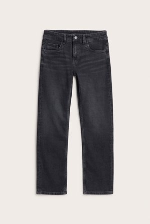 Kappahl | Straight jeans mid waist | Silvergrå