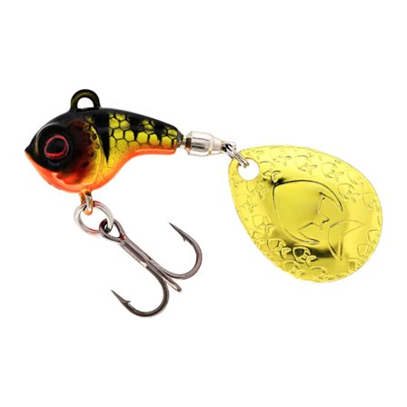 Westin Dropbite Tungsten Spin Tail Jig 1,6cm, 7g - Bling Perch