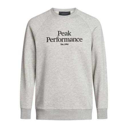 Peak Performance Men's Original Crew (Fall 2021) Men long-sleeved sweaters Grey XXL