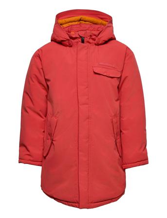 Bongo Kids Parkas Parkas Jakke Rød Didriksons