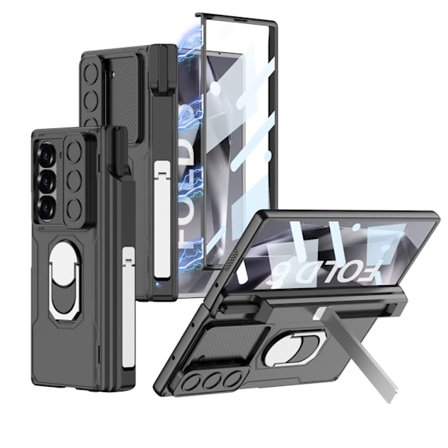 Etui til Samsung Z FOld6 magnetisk mobiltelefon cover rustning