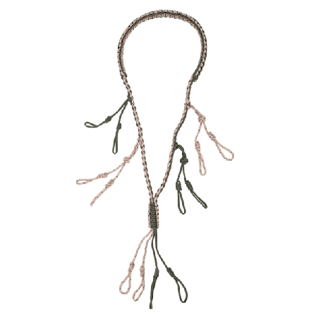 Ankor Jaktlina 12 Call Bærbar Polyester Spesialvevd Komfortable Gås Ring Paracord for Utendørs Jakt Gave Army Green ACU Camo