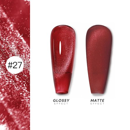 AS 15ml Magnetisk Katt Gel Nagellack Cat Eye Glitter Effekt Semi Permanent 36 Färger Soak Off UV Gel Lack Manikyr Nagelkonst