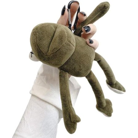 Airpods 1/2 Etui, Super Sødt Kreativt Plys Legetøjsstil Fyldt