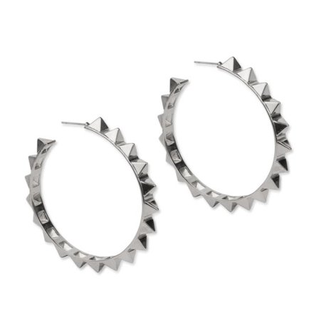 pfgSTOCKHOLM Stud Hoop Örhänge Örhängen Dam Silver 0