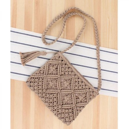 Mordely Summer Beach Shoulder Bag, Light Woven Straw Cross-body, Phone, Travel Handbag For Women & Everyday Use A916-1102