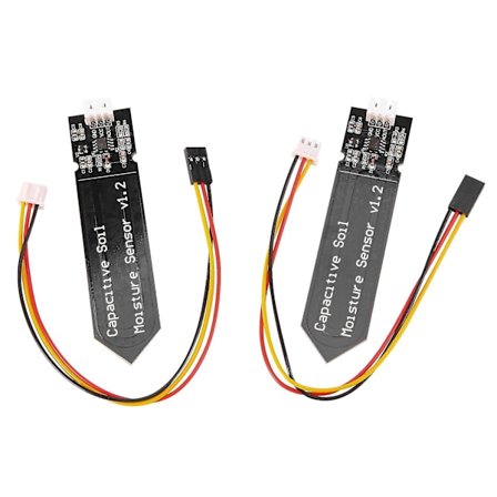 10 stk. Kapacitive Jordfugtighedssensor Modul Korrosionsbestandig Bred Spænding Tråd Analog Kapacitiv