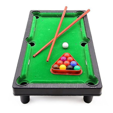 Børnebillardlegetøj Flocking Desktop Doubles Mini Billiards Sæt Puslespil Brætspil Dreng