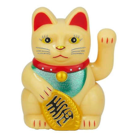 Lykkekatt Vinkende Arm Lykkekatt Lykkepenger Katt Søt Vinkende Katt Fengshui Lykkekatt Maneki Neko Kompatibel Med Formue Penger Og Lykke