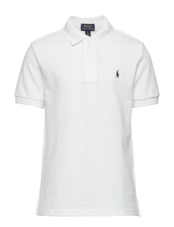 Ralph Lauren Kids The Iconic Mesh Polo Shirt - White - 124-131