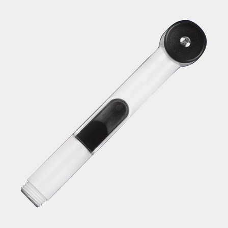 Sprchová hlavice / sprchová rukojeť Attwood, plast, bílá