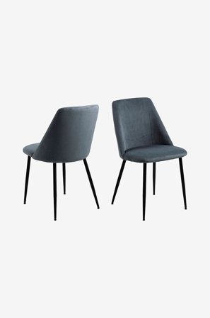 NORDFORM - Spisestol Ezra, 4-pk - Grå - Stoler - Fra Homeroom