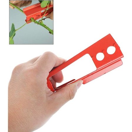 DIY-skärverktyg Florist Metall Trädgård Blomster Torn Stam Blad Stripper, Hållbar Ros Tång Hjälper Ta Bort B