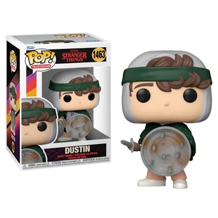 Funko pop! TV: Stranger Things - Hunter Dustin (med skjold)